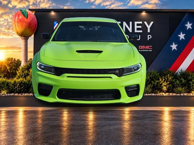 Used 2023 Green Dodge R/T Scat Pack Widebody image 8
