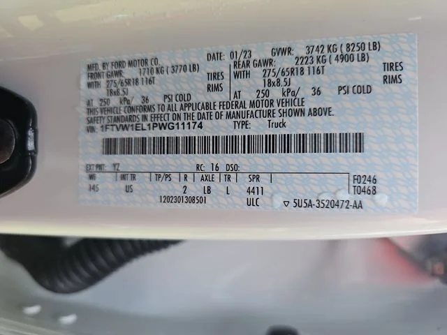 Used 2023 White Ford XLT image 33