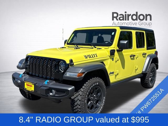 Used 2023 High Velocity Clearcoat Jeep Willys 4xe image 3