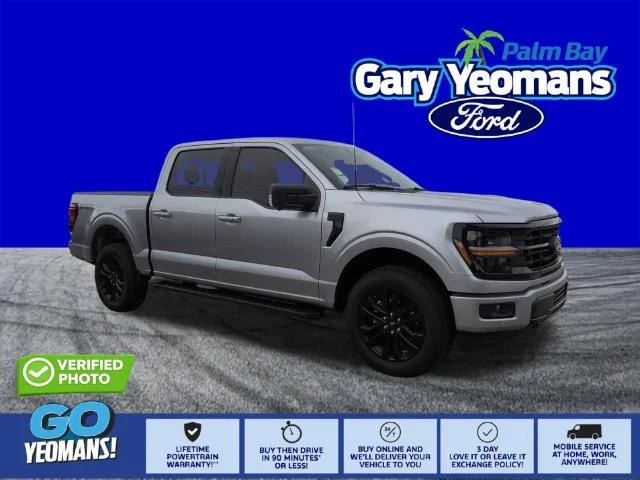 New 2026 Iconic Silver Metallic Ford XLT image 1