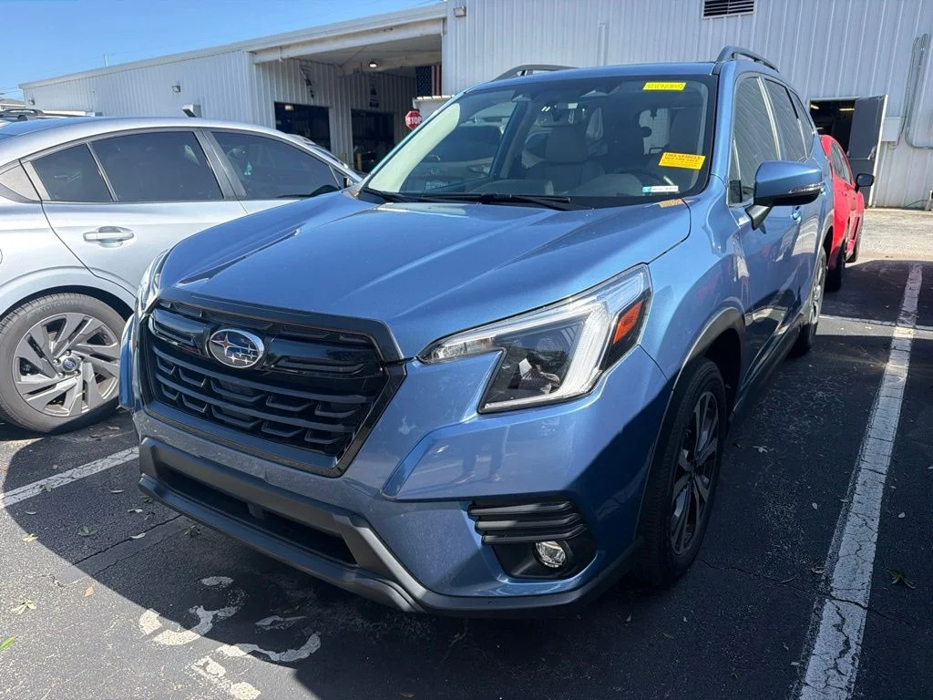 Certified Used 2024 Blue Subaru Limited image 1