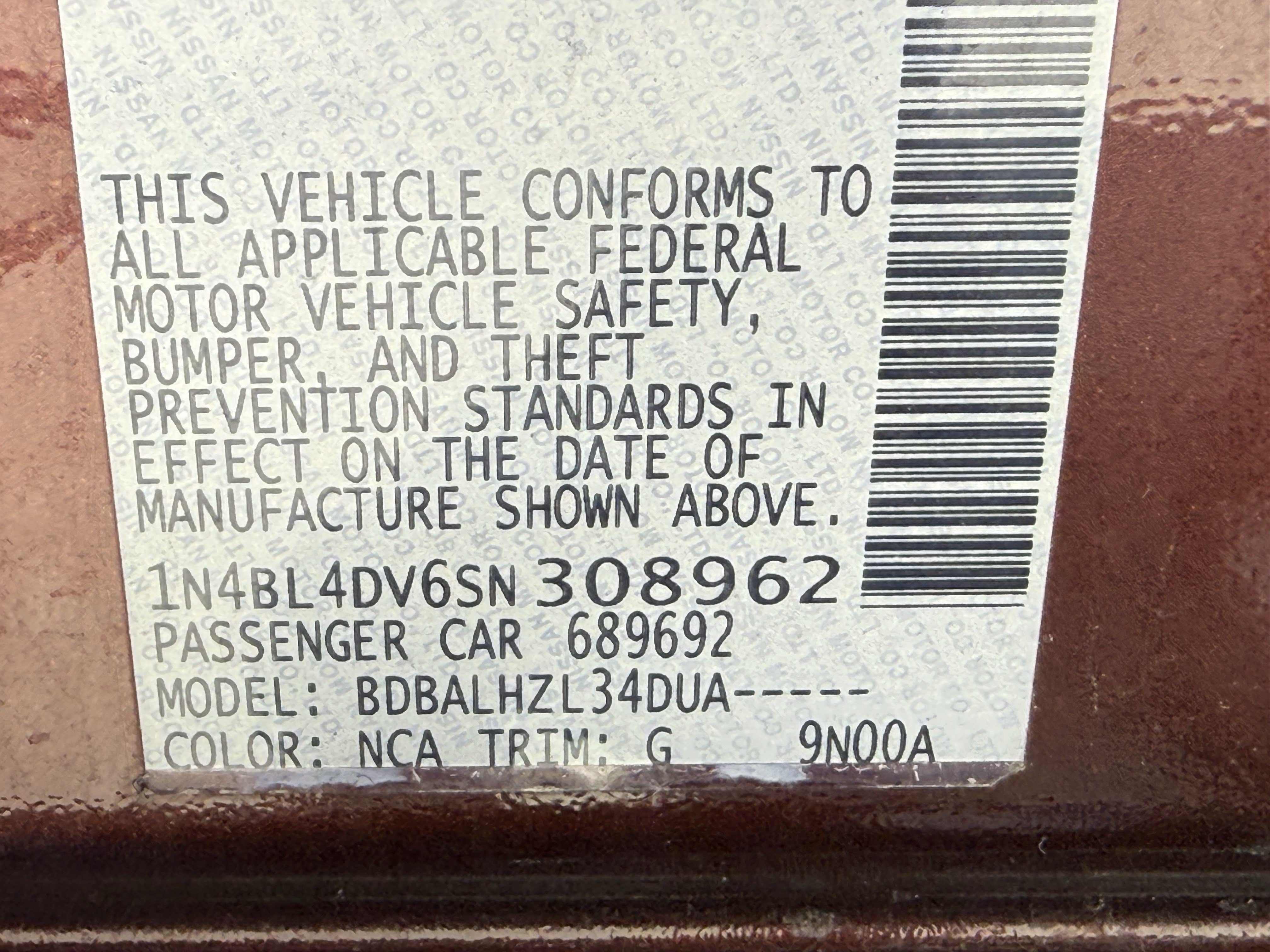 Used 2025 Garnet Pearl Metallic Nissan  image 33