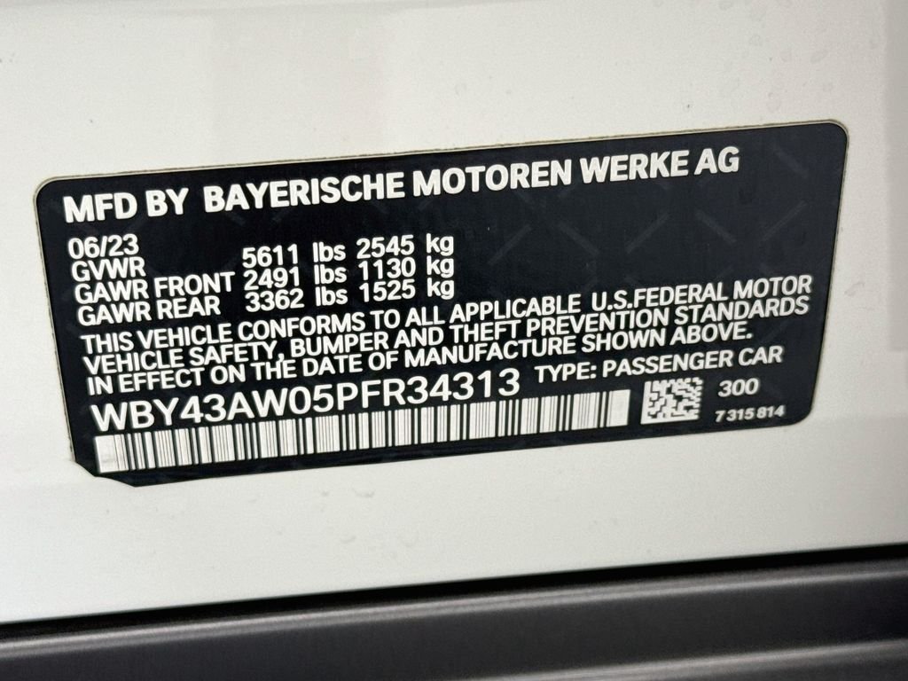 Certified Used 2023 Alpine White BMW eDrive35 image 34