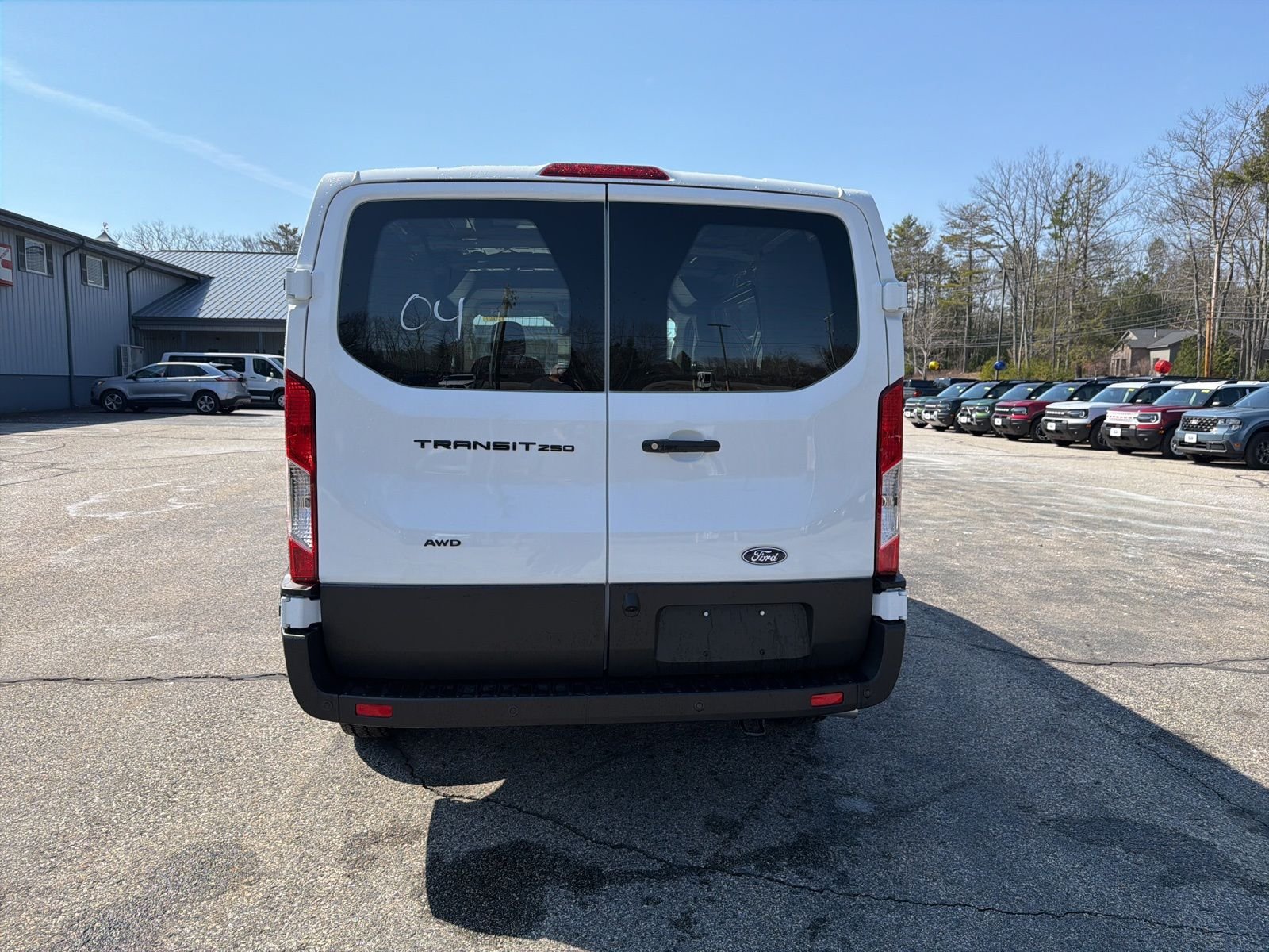 New 2026 Oxford White Ford Cargo Van image 6