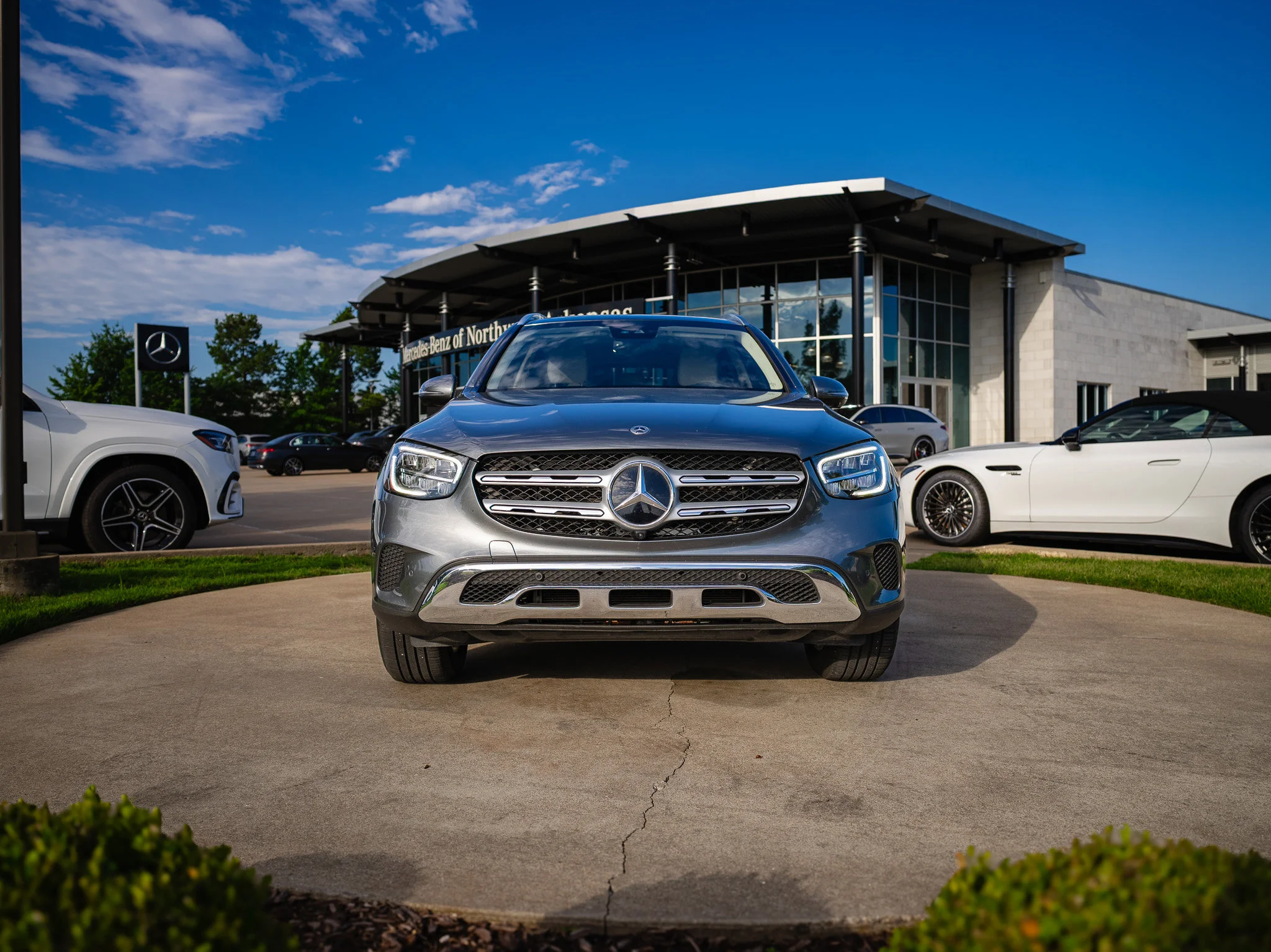 Certified Used 2021 Selenite Gray Metallic Mercedes-Benz GLC 300 image 2