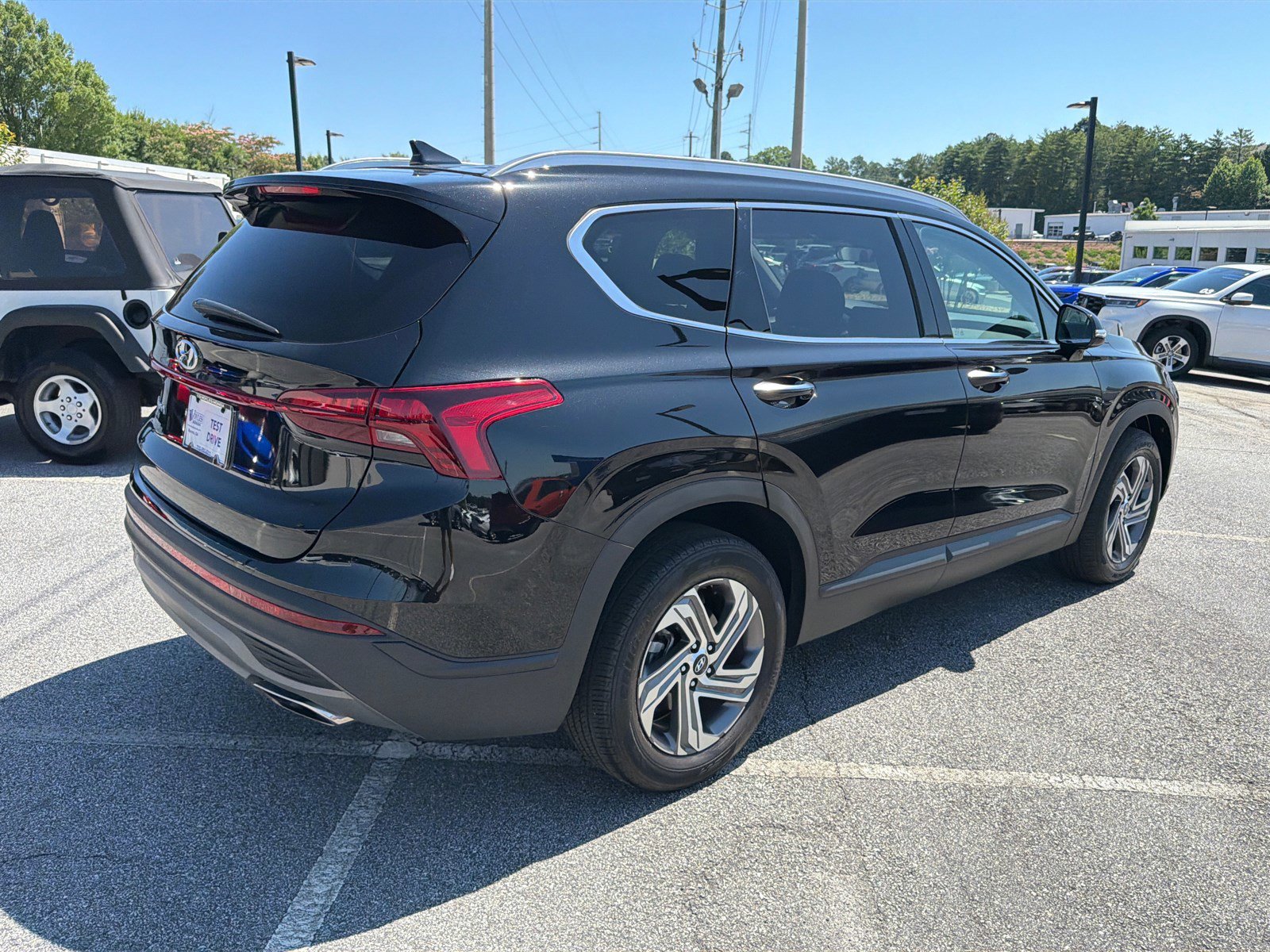 Used 2023 Twilight Black Hyundai SEL image 9
