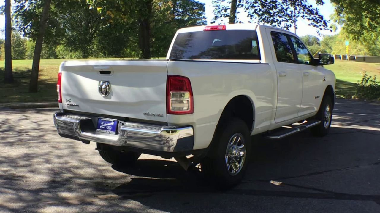 Used 2021 Bright White Clearcoat Ram Big Horn image 8