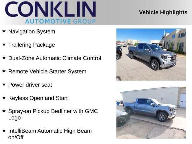 New 2026 Sterling Metallic GMC SLE image 2
