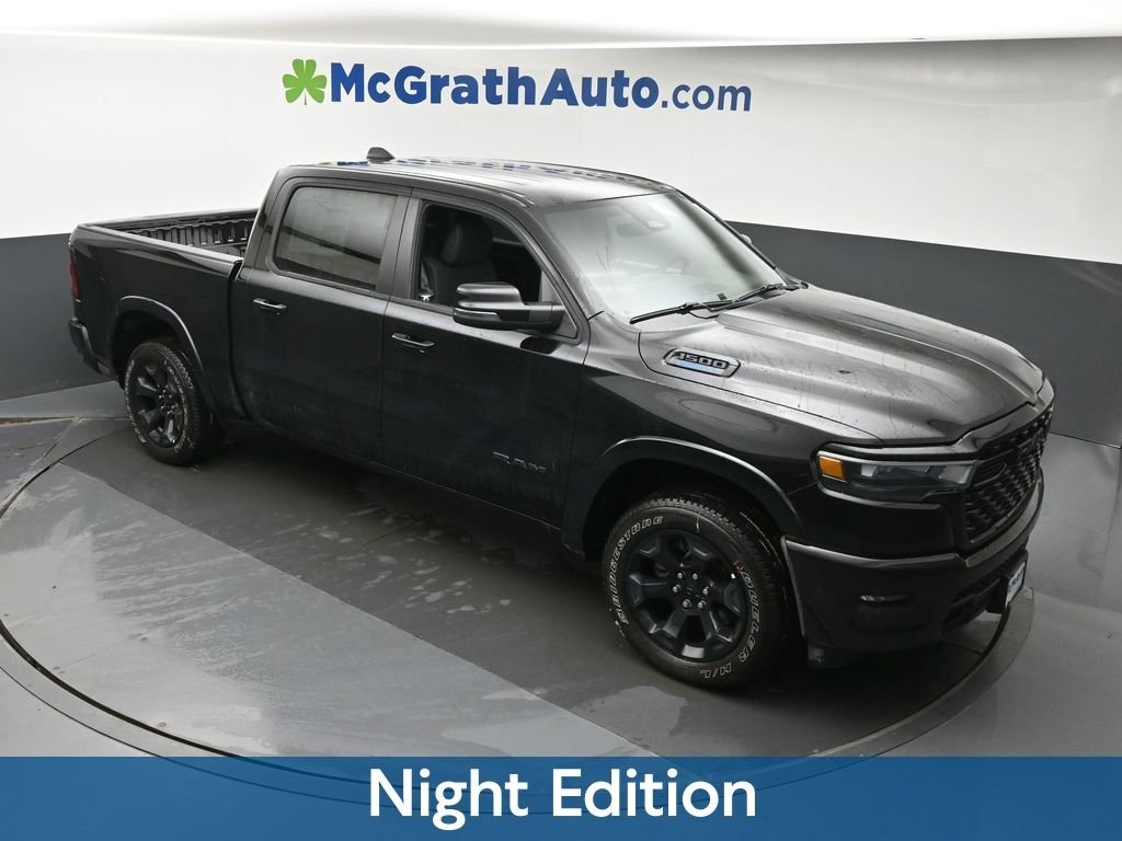 New 2026 Diamond Black Crystal Pearlcoat RAM Big Horn/Lone Star image 3