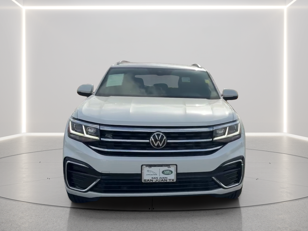 Used 2022 White Volkswagen 3.6L V6 SEL R-Line image 2