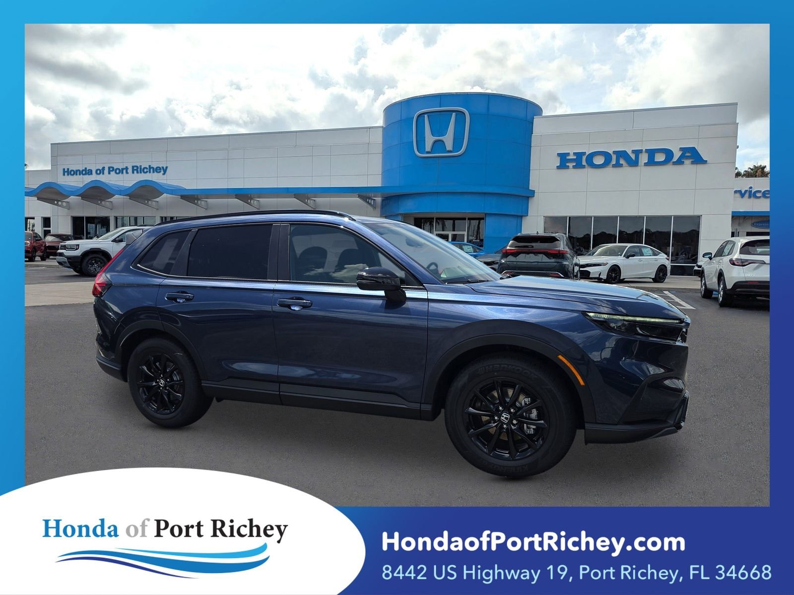 New 2026 Canyon River Blue Metallic Honda Sport image 1