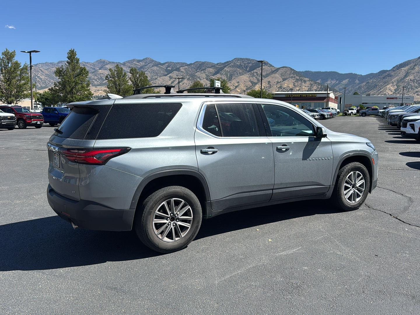 Used 2023 STERLING GRAY METALLIC Chevrolet LT Leather image 3