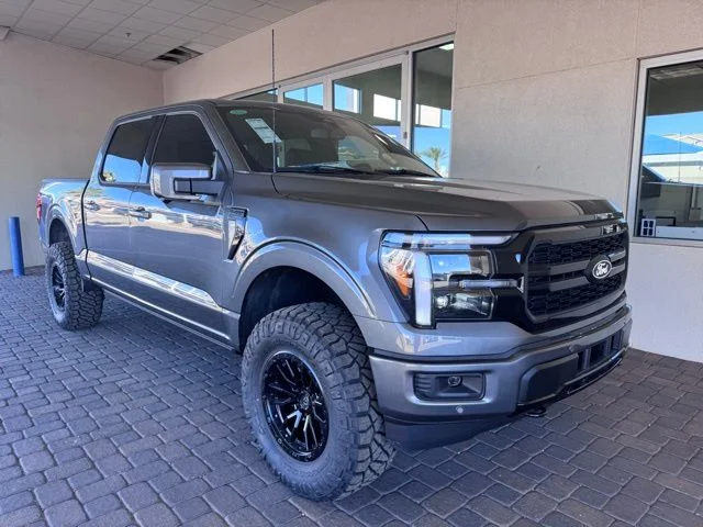 New 2026 Carbonized Gray Metallic Ford Lariat image 7