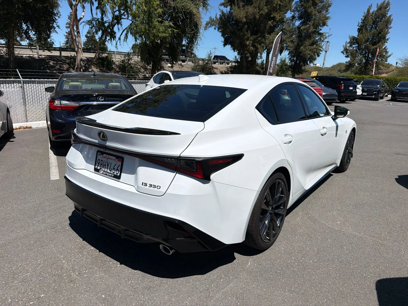 Used 2022 Ultra White Lexus 350 F SPORT image 3