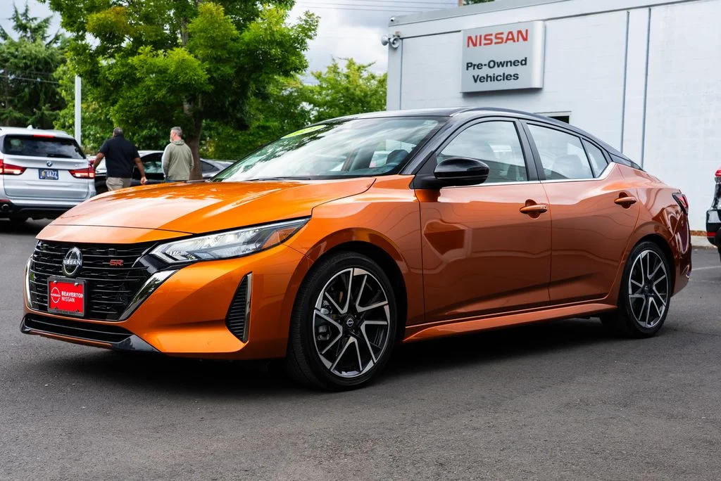 Certified Used 2025 Orange Nissan SR image 3