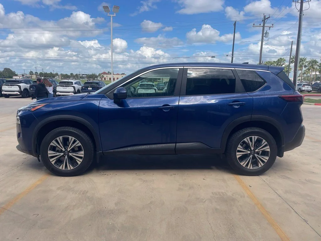 Used 2023 Blue Nissan SV image 2