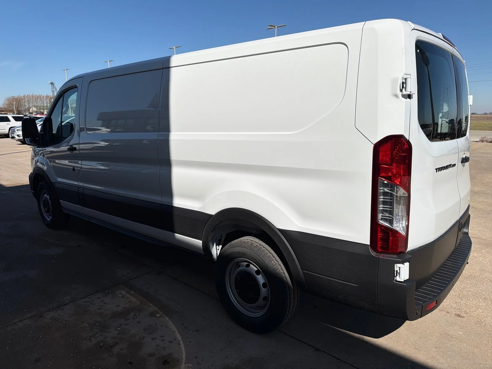 New 2026 Oxford White Ford Cargo Van image 8