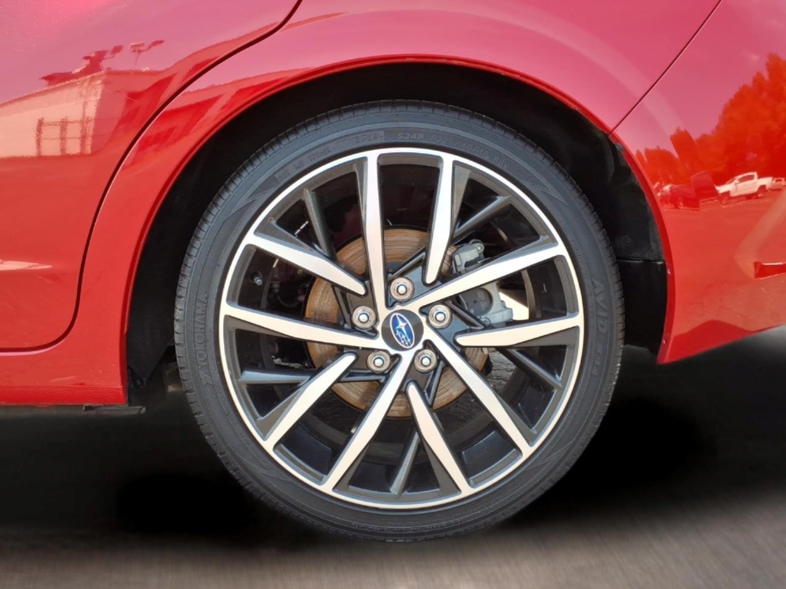 Certified Used 2024 Pure Red Prd Subaru Sport image 20