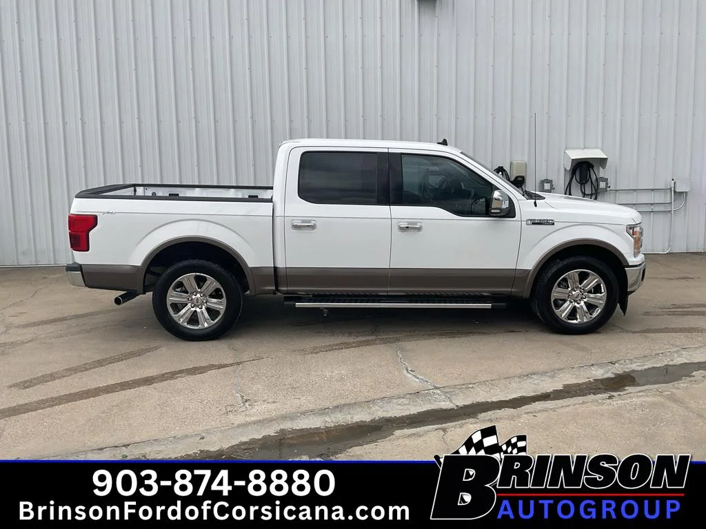 Used 2019 OXFORD WHITE Ford LARIAT image 8