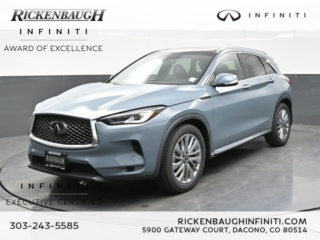 Certified Used 2023 Gray INFINITI LUXE image 2