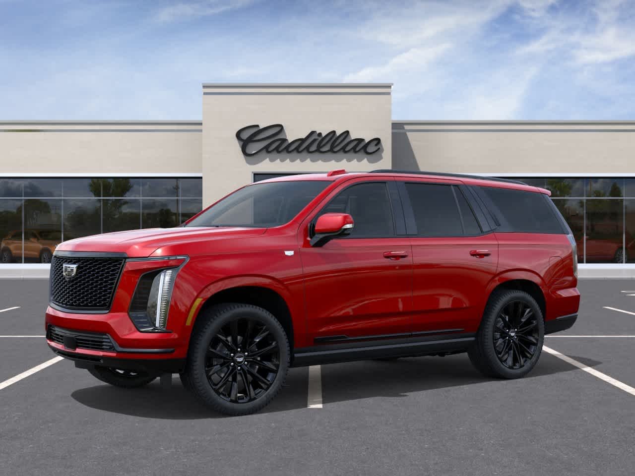 New 2027 Radiant Red Tintcoat Cadillac Platinum Sport image 2