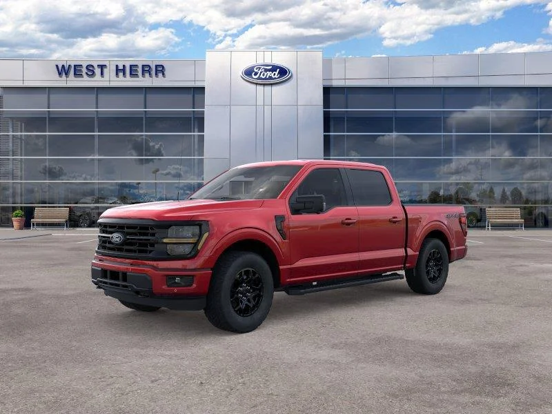 New 2026 Ruby Red Metallic Tinted Clearcoat Ford XLT image 2
