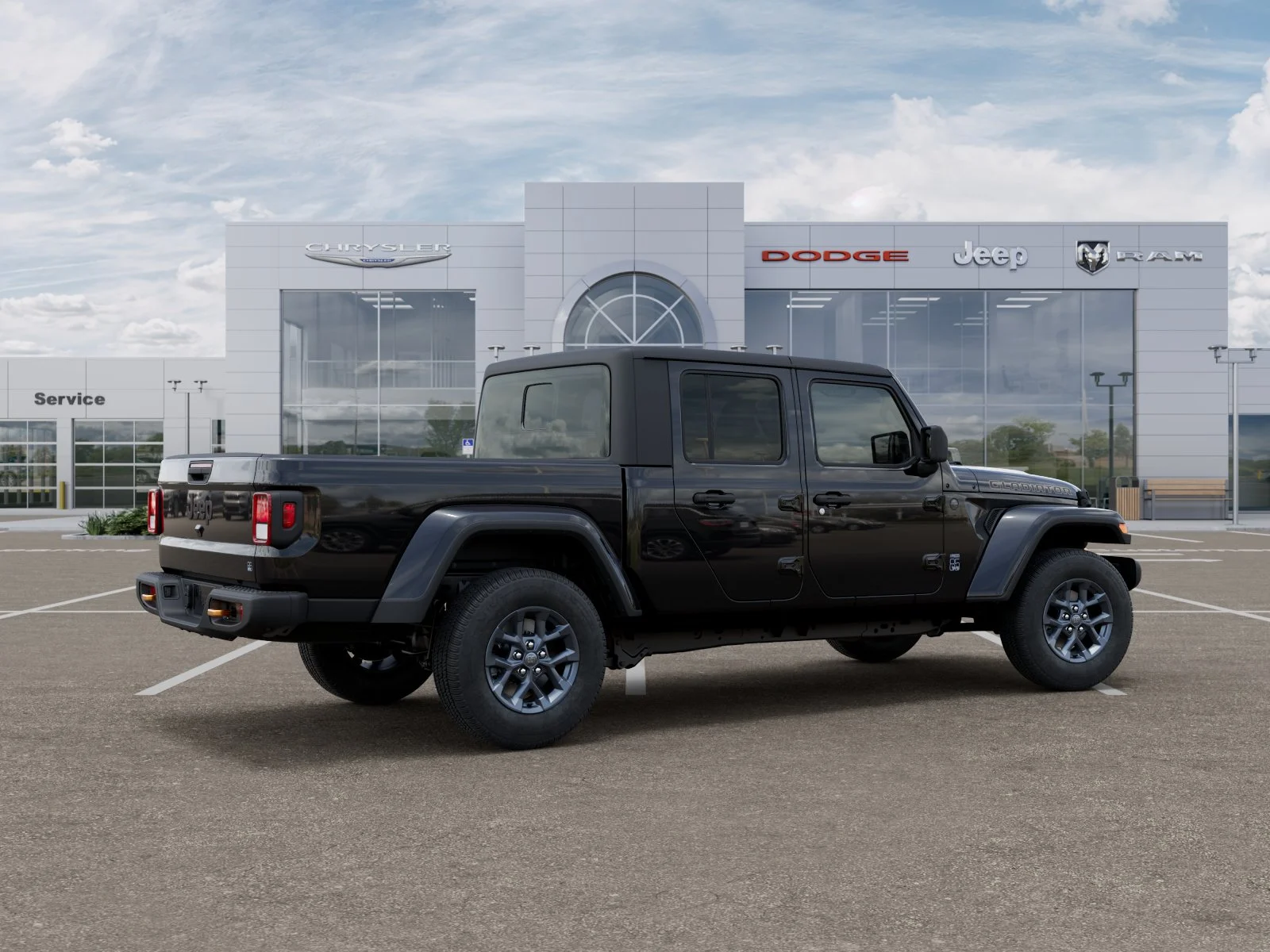 New 2026 Black Clear-Coat Exterior Paint Jeep 85th Anniversary Edition image 29
