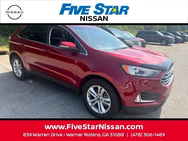 Used 2019 Red Ford SEL image 8