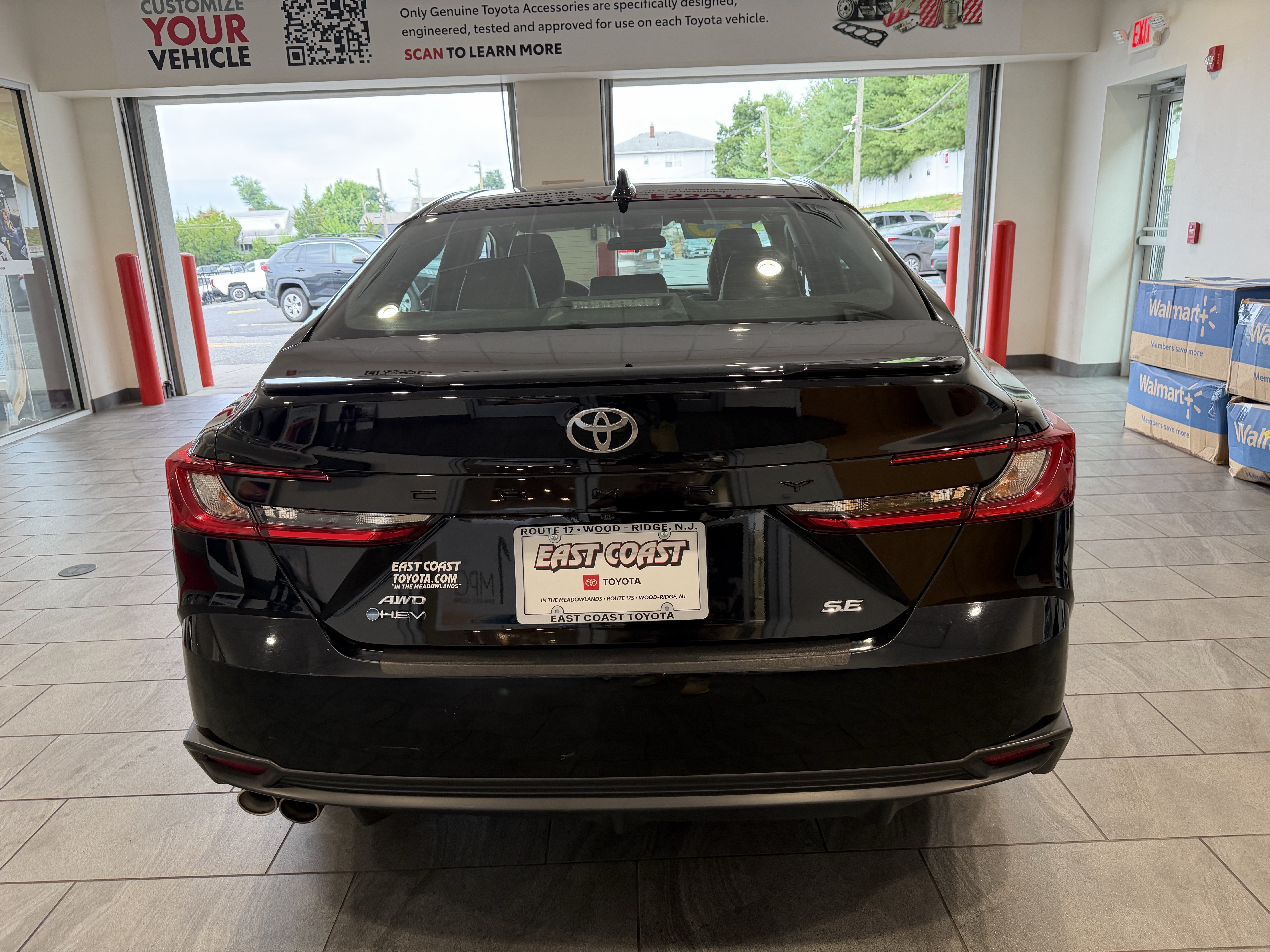 Used 2025 Black Toyota SE image 5