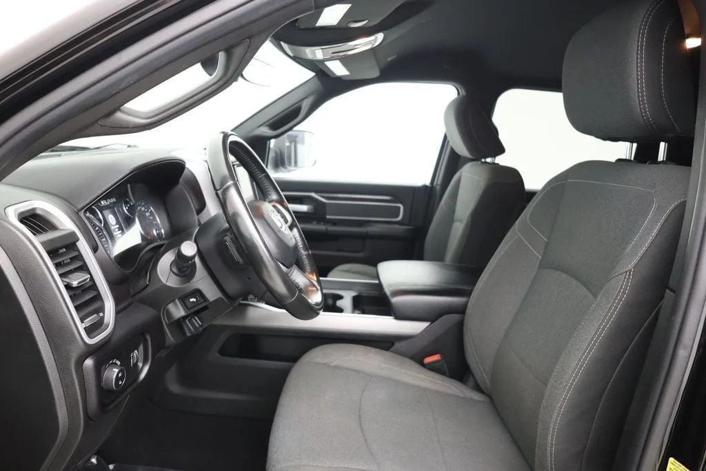 Used 2022 Black Clearcoat Ram Lone Star 4x4 Crew Cab 8
