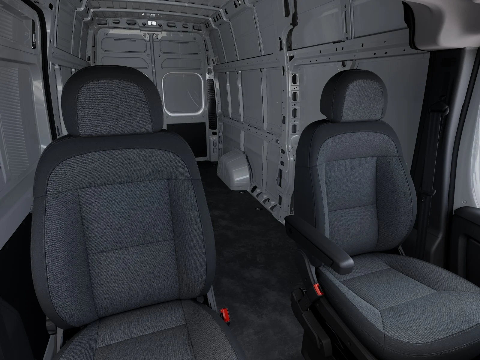 New 2025 Bright White Clearcoat RAM Super High Roof image 47