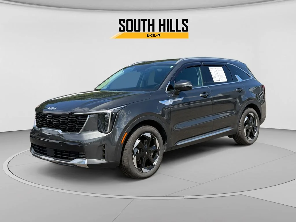 Certified Used 2025 Gray Kia EX image 1