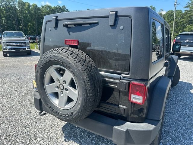 Used 2017 Black Clearcoat Jeep Unlimited Sport image 6
