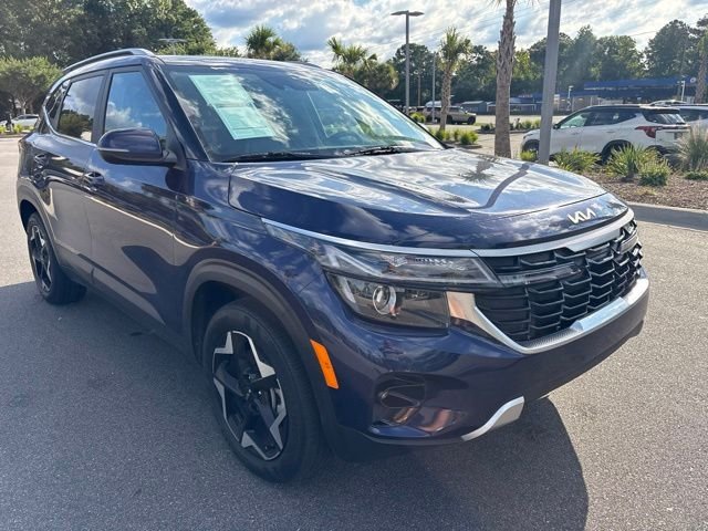 Used 2024 Blue Kia EX image 3