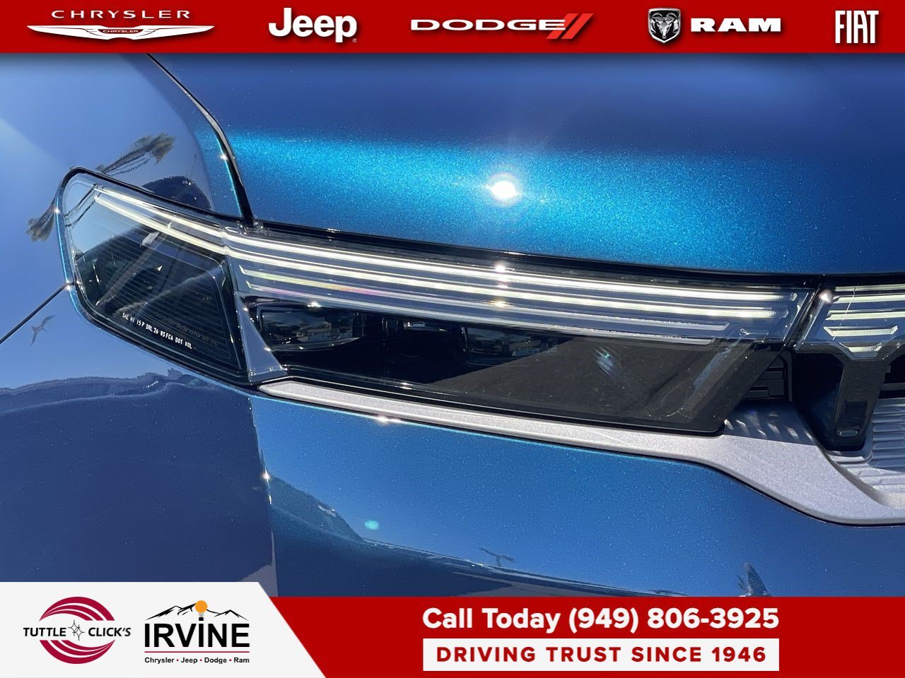 New 2026 Fathom Blue Pearlcoat Jeep Limited Reserve image 7