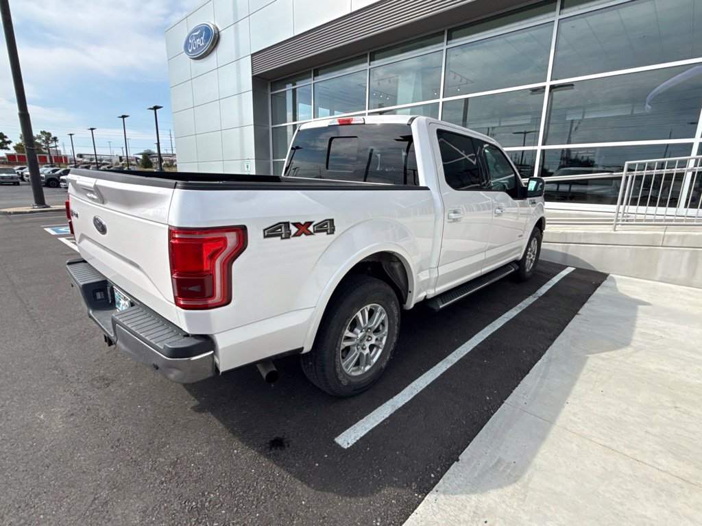 Used 2015 White Ford Lariat image 4