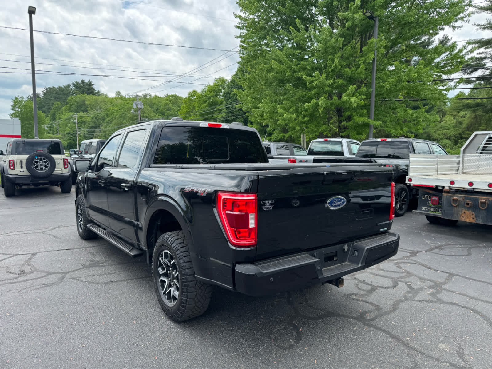 Certified Used 2023 Agate Black Ford XLT image 3
