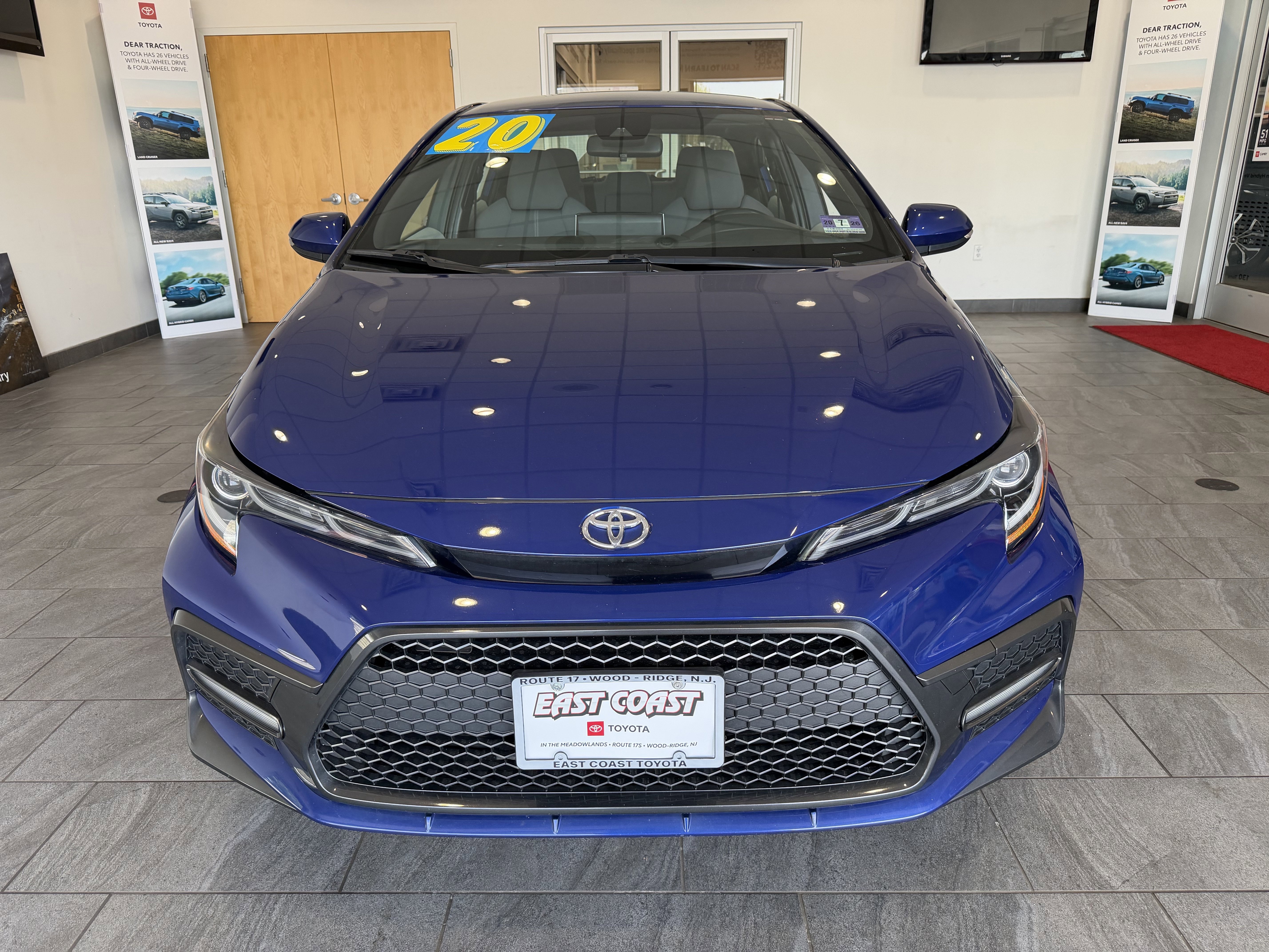 Used 2020 Toyota Corolla SE with VIN JTDS4RCE6LJ022415 for sale in Wood-Ridge, NJ