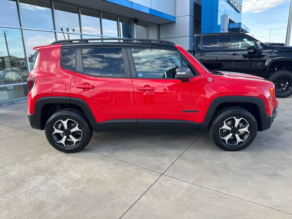 Used 2021 Colorado Red Clearcoat Jeep Trailhawk image 6