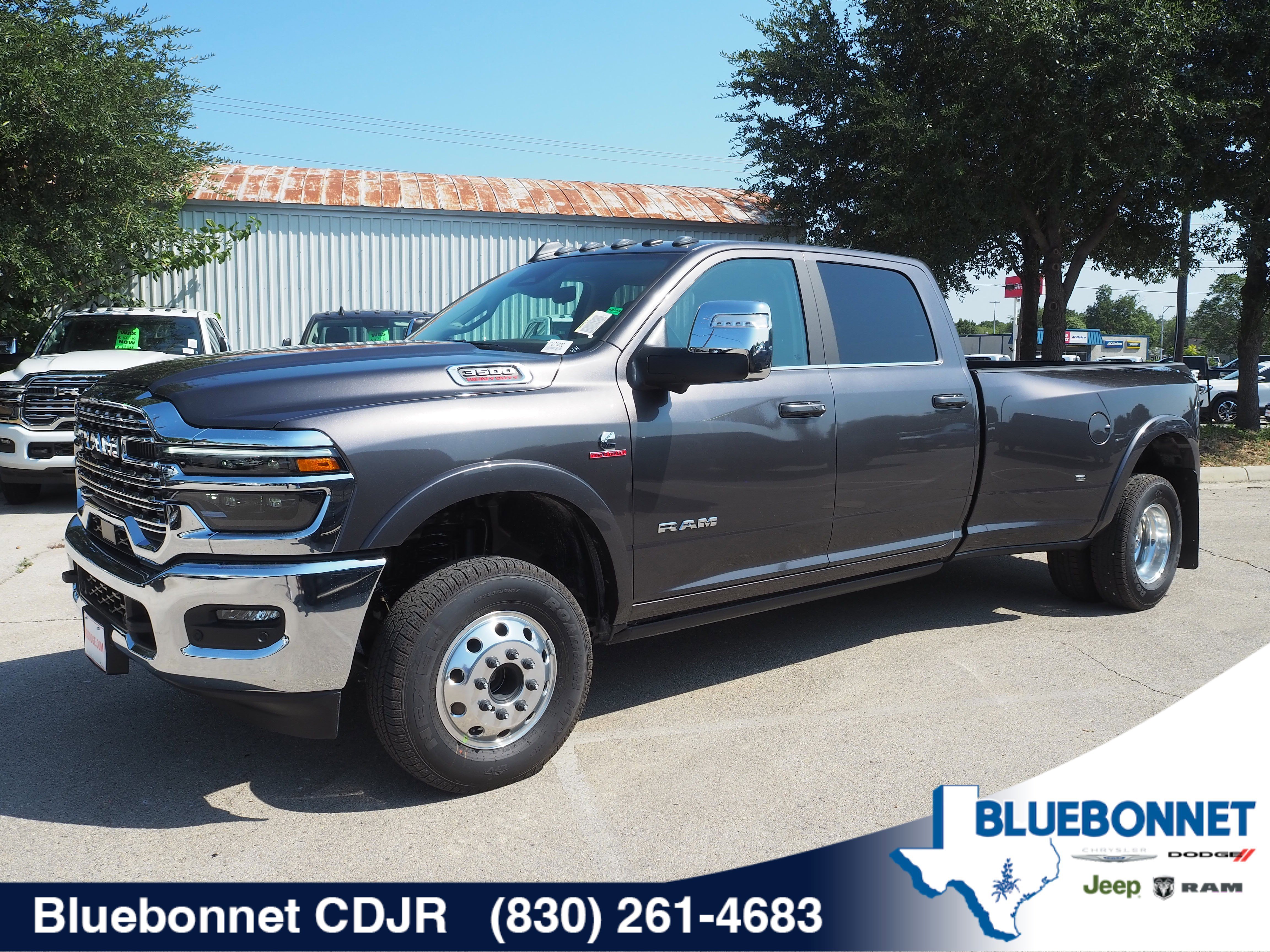 New 2026 Granite Crystal Metallic Clear-Coat Exterior Paint RAM Longhorn image 1