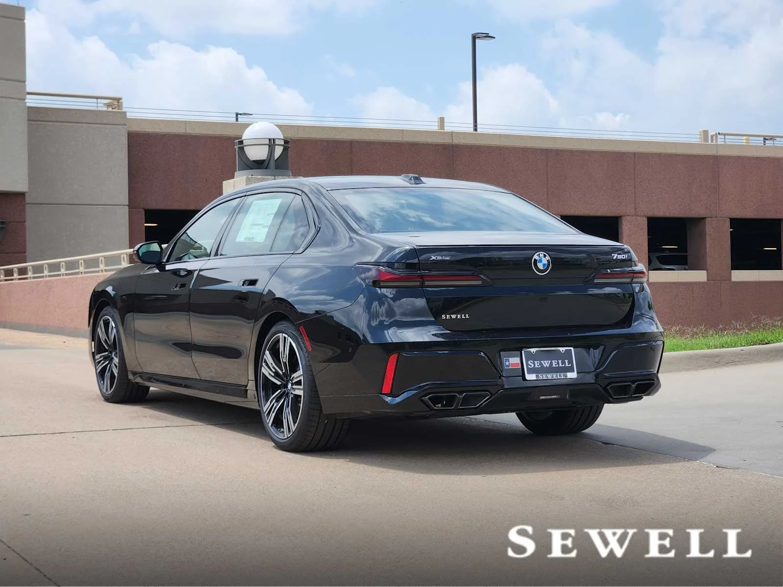 New 2026 Black Sapphire Metallic BMW 760i xDrive image 3