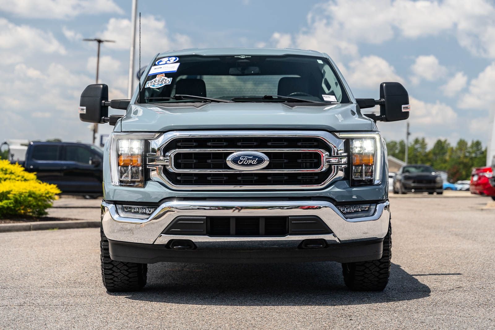 Certified Used 2023 Blue Ford XLT image 2