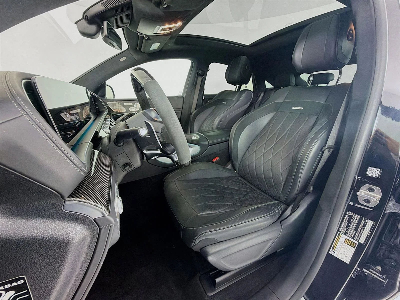 Used 2023 Obsidian Black Metallic Mercedes-Benz AMG® GLE 63 S image 5