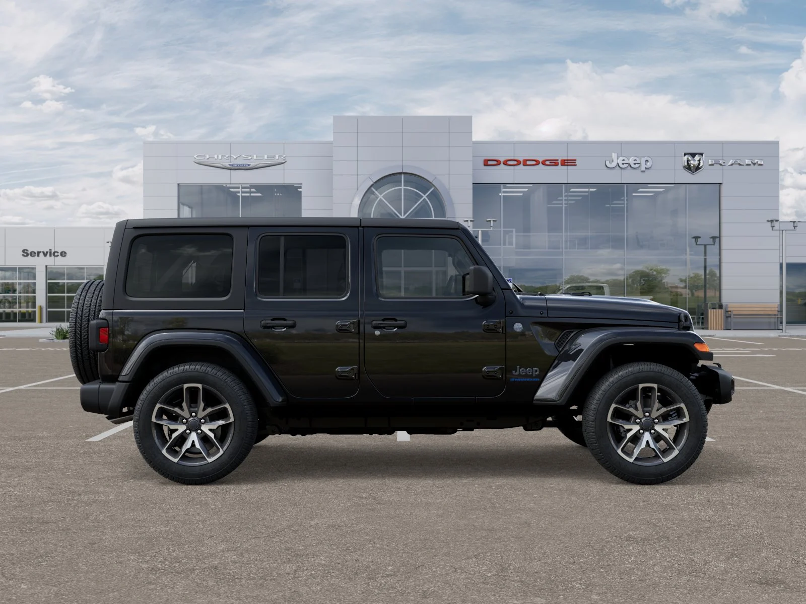 New 2025 Black Clearcoat Jeep Sport S 4xe image 30