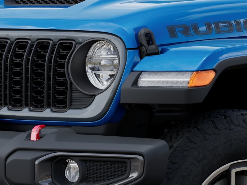 New 2026 Hydro Blue Pearl-Coat Exterior Paint Jeep Rubicon image 6