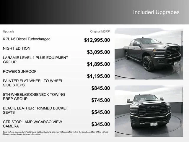 New 2026 Granite Crystal Metallic Clear-Coat Exterior Paint RAM LARAMIE image 4