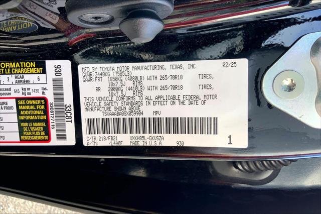 2025 Toyota Sequoia SR5 - Photo 35