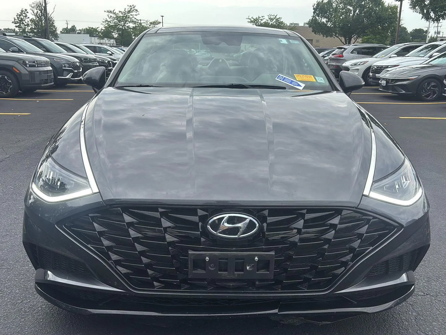 Used 2020 Portofino Gray Hyundai SEL image 2
