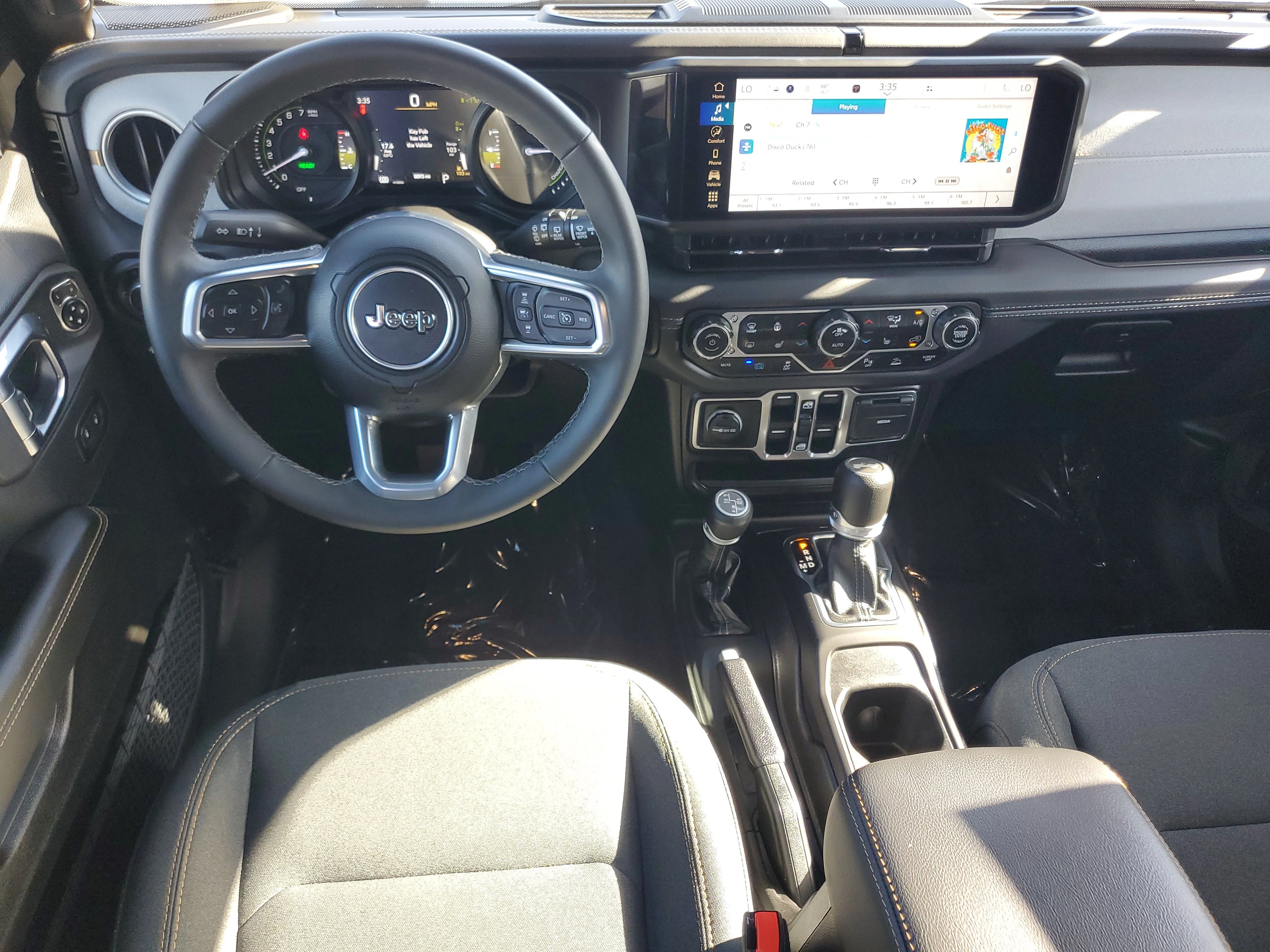 Certified Used 2025 Black Jeep Sahara 4xe image 18