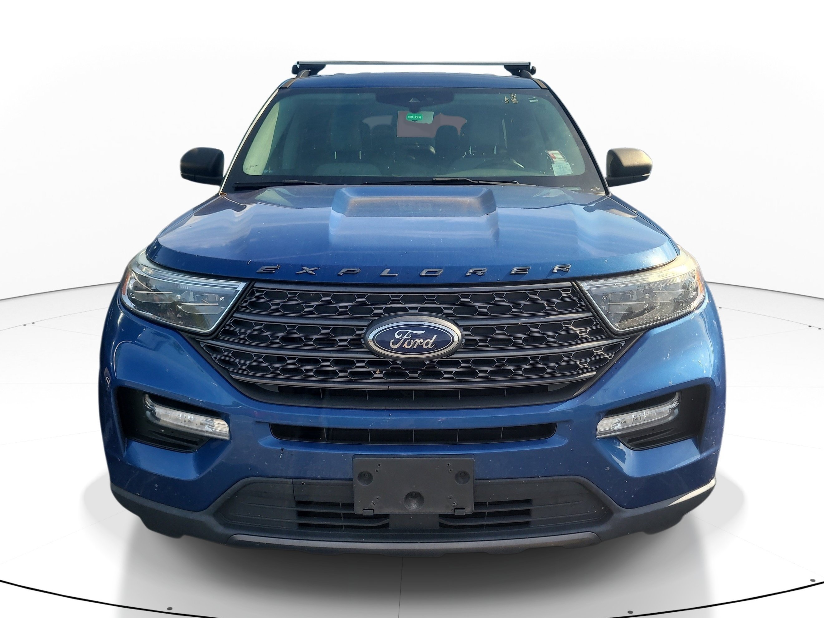 Used 2021 Blue Metallic Ford XLT image 2